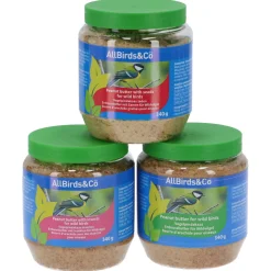 Allbirds&Co Mixdoos Pindakaas - Tuinvogelvoer - 12 stuks