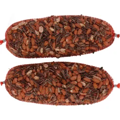 Allbirds&Co Pinda-Zonnebloempitten In Net - Tuinvogelvoer - 500 g 2 stuks