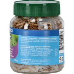 Allbirds&Co Snackpot Meelwormen - Tuinvogelvoer - Meelworm 120 g