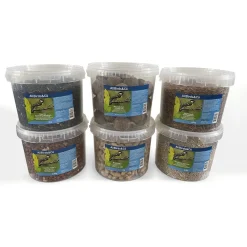 Allbirds&Co Zwarte Zonnebloempitten In Emmer - Tuinvogelvoer - 2 kg