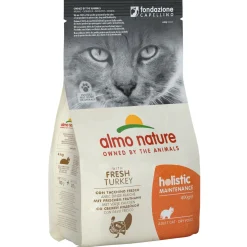 Almo Nature Cat Holistic Adult - Kattenvoer - Kalkoen Rijst 400 g Holistic