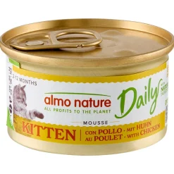 Almo Nature Daily Menu Kitten Mousse - Kattenvoer - Kip 85 g