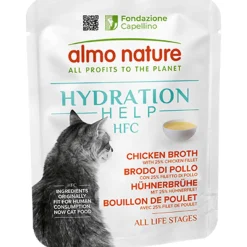 Almo Nature Hfc Hydratation Help - Kattenvoer - Kip Kipfilet 50 g