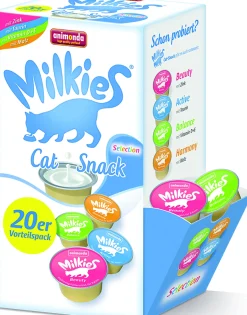 Animonda Milkies Selection Value Pack - Kattensnack - Assorti 20x15 g 20 stuks