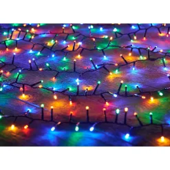 Anna's Collection Cluster Ivy Led - Kerstverlichting - 12 m Multi-Color 500 led 4m Aanloopsnoer
