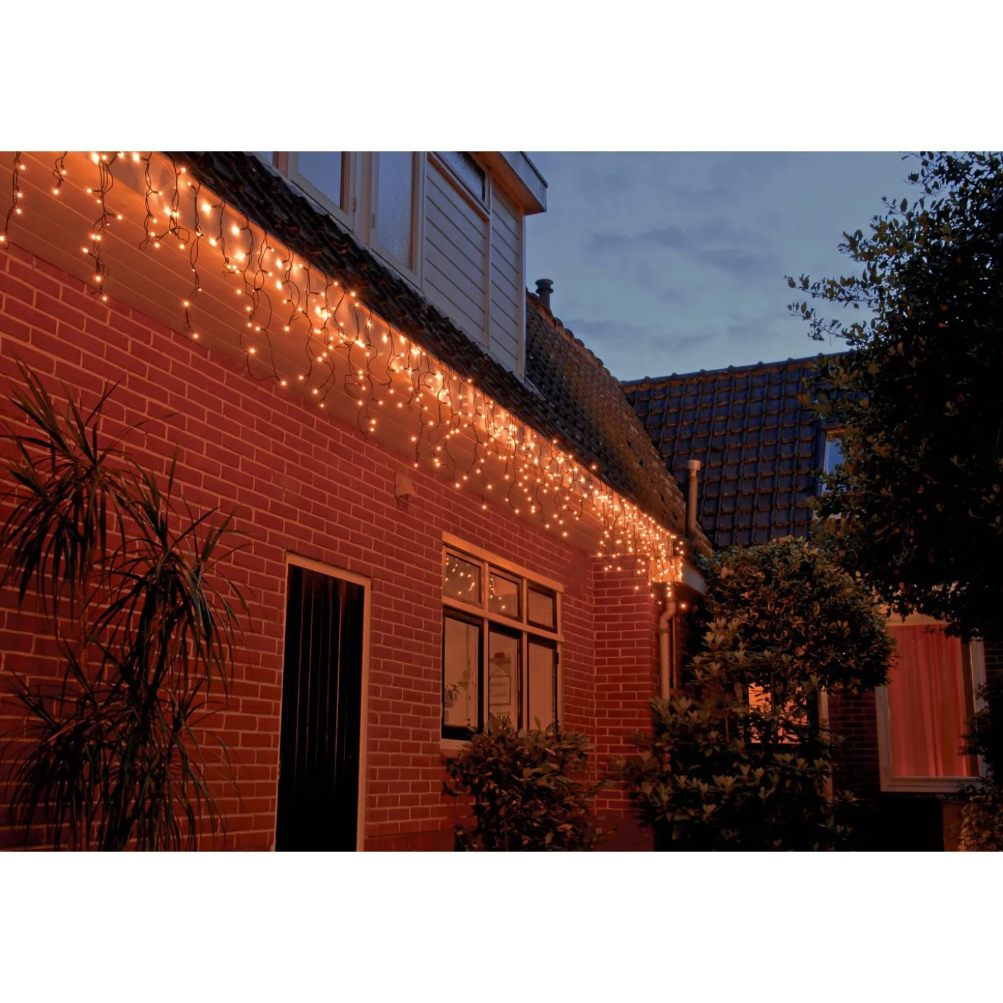 Anna's Collection Connectable Icicle - Kerstverlichting - 4 m Classic Warm