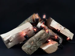 Anna's Collection Flame Lights - Verlichting - 3 m Oranje 10 stuks