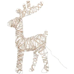 Anna's Collection Lichtfiguur Hert - Kerstverlichting - 37 cm Warm Wit 10