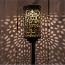 Anna's Collection Solar Fakkel - Verlichting - Zwart