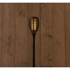 Anna's Collection Solar Fakkel Vlameffect - Verlichting - Zwart