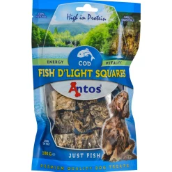 Antos Fish D'Light Squared - Hondensnacks - Vis 100 g