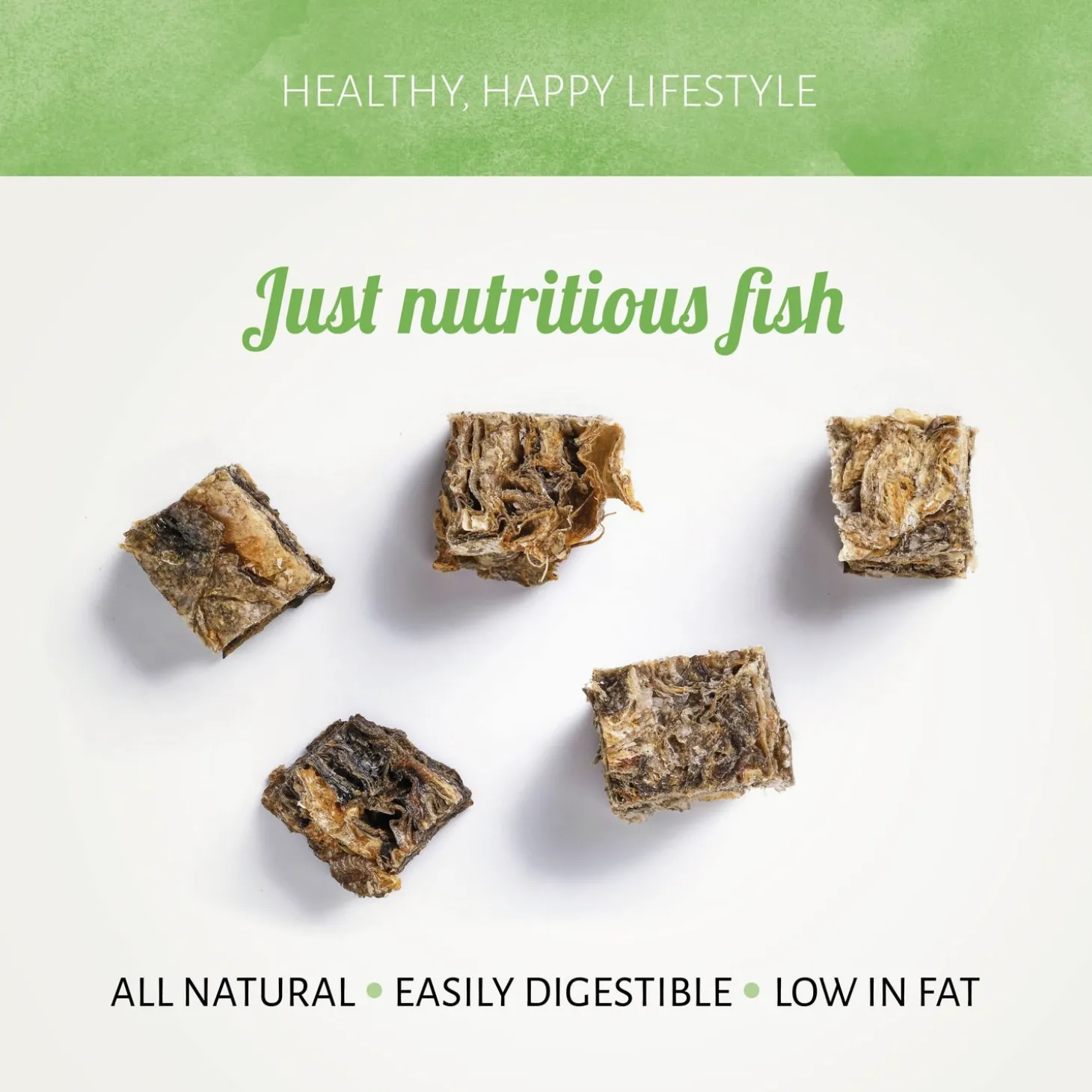 Antos Fish D'Light Squared - Hondensnacks - Vis 100 g