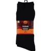 Apollo Thermosokken 3-Pack - Sokken - Zwart 3 paar 3-Pack 39/42