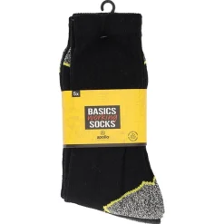 Apollo Werksokken 5-Pack - Sokken - Zwart 5 paar 5-Pack 43/46