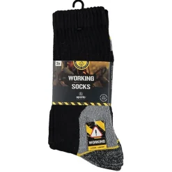 Apollo Werksokken 3-Pack Zwart - Sokken