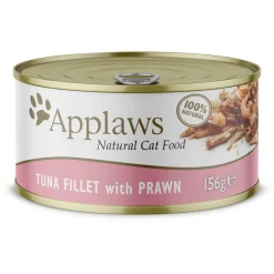 Applaws Cat Blik - Kattenvoer - Tonijnfilet Garnaal 156 g