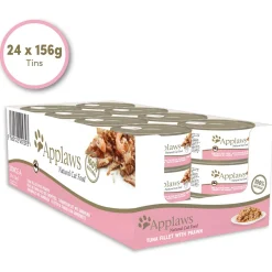 Applaws Cat Blik - Kattenvoer - Tonijnfilet Garnaal 156 g