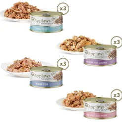 Applaws Cat Blik Mp Selection - Kattenvoer - Vis 12x70 g