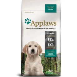 Applaws Dog Puppy Small & Medium Breed - Hondenvoer - Kip 2 kg