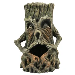 Aqua Della Boom Met Gezicht 1 - Aquarium - Ornament - 14x12.5x19 cm