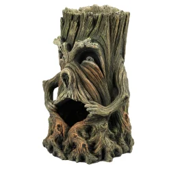 Aqua Della Boom Met Gezicht 1 - Aquarium - Ornament - 14x12.5x19 cm