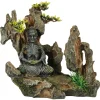 Aqua Della Buddha Op Berg - Aquarium - Ornament -