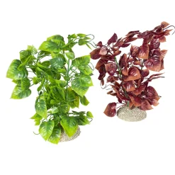 Aqua Della Decor Plant Anubias Nana - Aquarium - Kunstplant - 25 cm Assorti