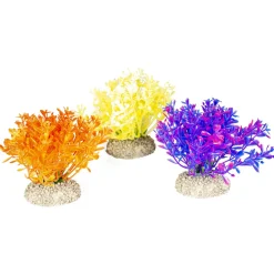 Aqua Della Decor Planten Glosso - Aquarium - Kunstplant - 9 cm Assorti