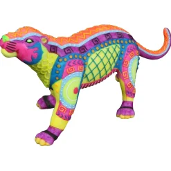 Aqua Della Dia De Los Muertos Jaguar - Aquarium - Ornament - 19.5x7.4x9.4 cm