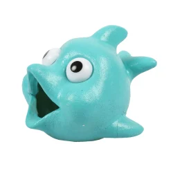 Aqua Della Dolfijn - Aquarium - Ornament - 9.8x8x7.3 cm Blauw