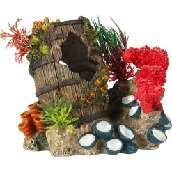 Aqua Della Gezonken Artefact - Aquarium - Ornament - 15.3x11.6x13.7 cm