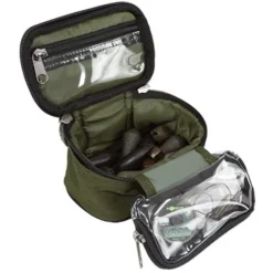 Aqua Products Lead And Leader Pouch Black Series - Tassen - 8x9x15 cm