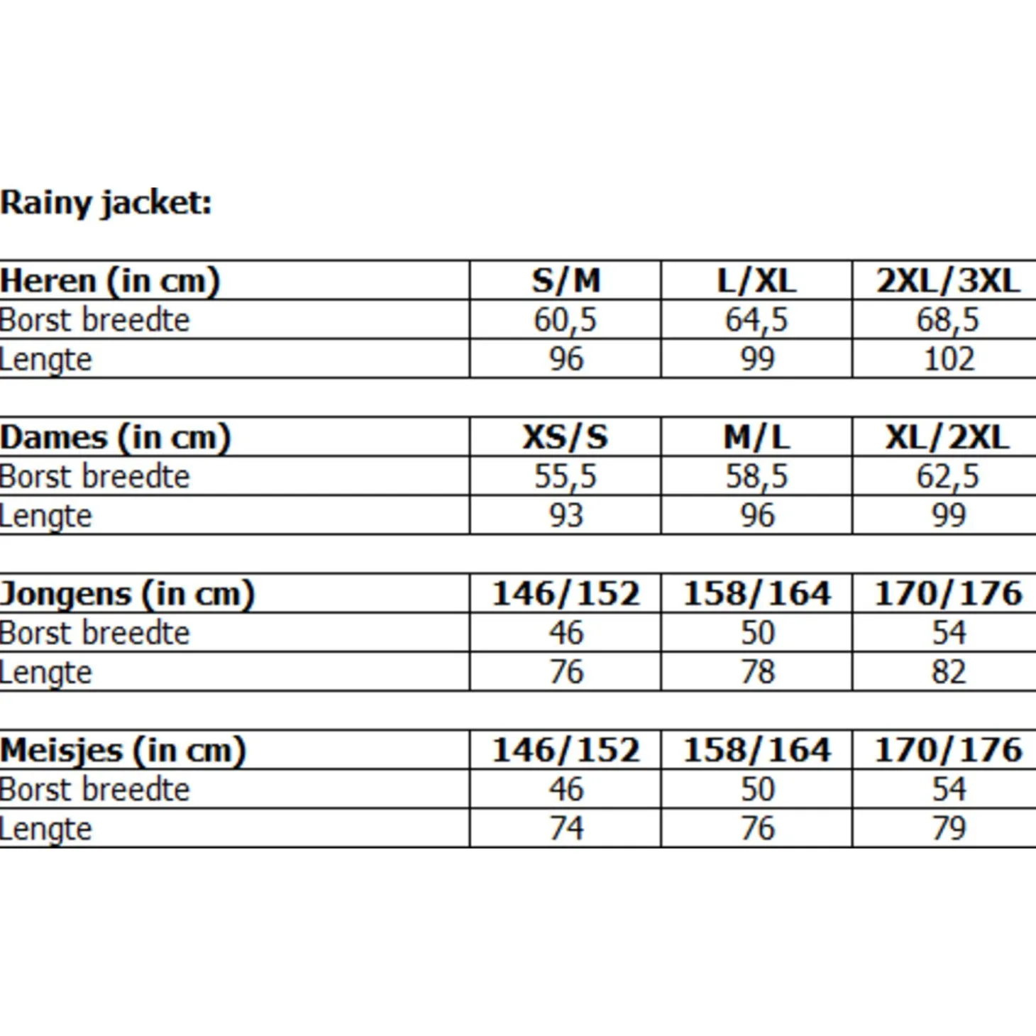 Ardy's Dames Regenjas Zwart - Outdoorjas