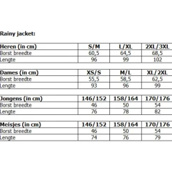 Ardy's Dames Regenjas Zwart - Outdoorjas