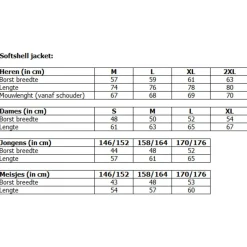 Ardy's Heren Softshell Jas Groen - Outdoorjas