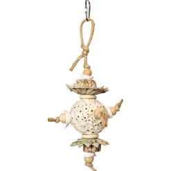 Back Zoo Nature Ball & Shells - Vogelspeelgoed - 16x8x23 cm Natural