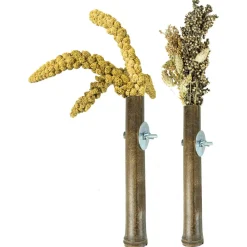 Back Zoo Nature Bamboo Grass Keeper - Vogelspeelgoed - 3x3x20 cm