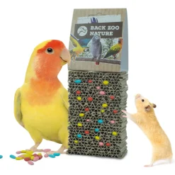 Back Zoo Nature Cardboard Treat Block - Vogelspeelgoed - 8x2x12 cm