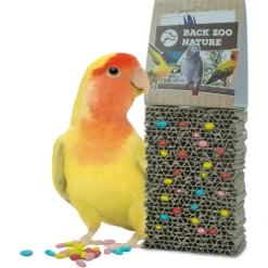 Back Zoo Nature Cardboard Treat Block - Vogelspeelgoed - 8x2x12 cm