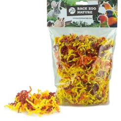 Back Zoo Nature Crinkle Paper Sun Mix - Vogelspeelgoed - Geel Oranje Bruin Ca. 100 G