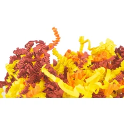 Back Zoo Nature Crinkle Paper Sun Mix - Vogelspeelgoed - Geel Oranje Bruin Ca. 100 G