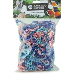 Back Zoo Nature Crinkle Paper Happy Mix - Vogelspeelgoed - Blauw Pink Lichtblauw Ca. 100 G