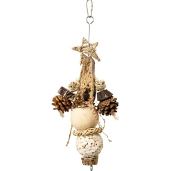 Back Zoo Nature Forest Star - Vogelspeelgoed - 23x7x24 cm Natural