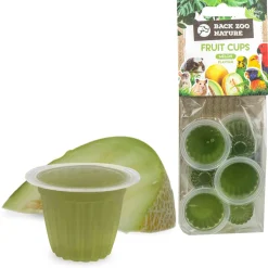 Back Zoo Nature Fruit Cups Meloen - Vogelsnack - 6 stuks