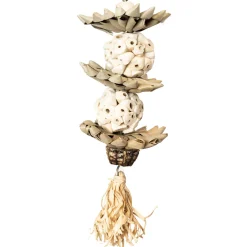 Back Zoo Nature Palm Star Balls - Vogelspeelgoed - 15x8x22 cm Natural