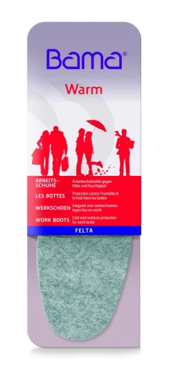 Bama Inlegzool Felta Grijs - Schoenonderhoud