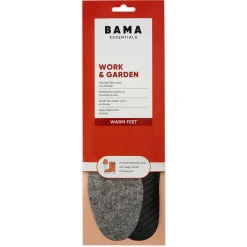 Bama Inlegzool Work & Garden Grijs - Schoenonderhoud