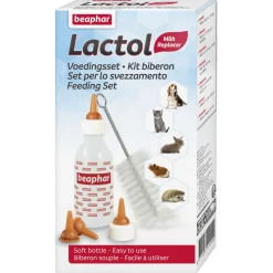 Beaphar Lactol Voedingsset Inclusief Zuigflesje - Melkvervanging - per stuk