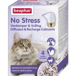 Beaphar No Stress Verdamper Met Vulling Kat - Anti stressmiddel - 30 ml