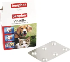 Beaphar Vlo Kill Hond En Kat Tot 11 Kg - Anti vlooienmiddel - 6 tab